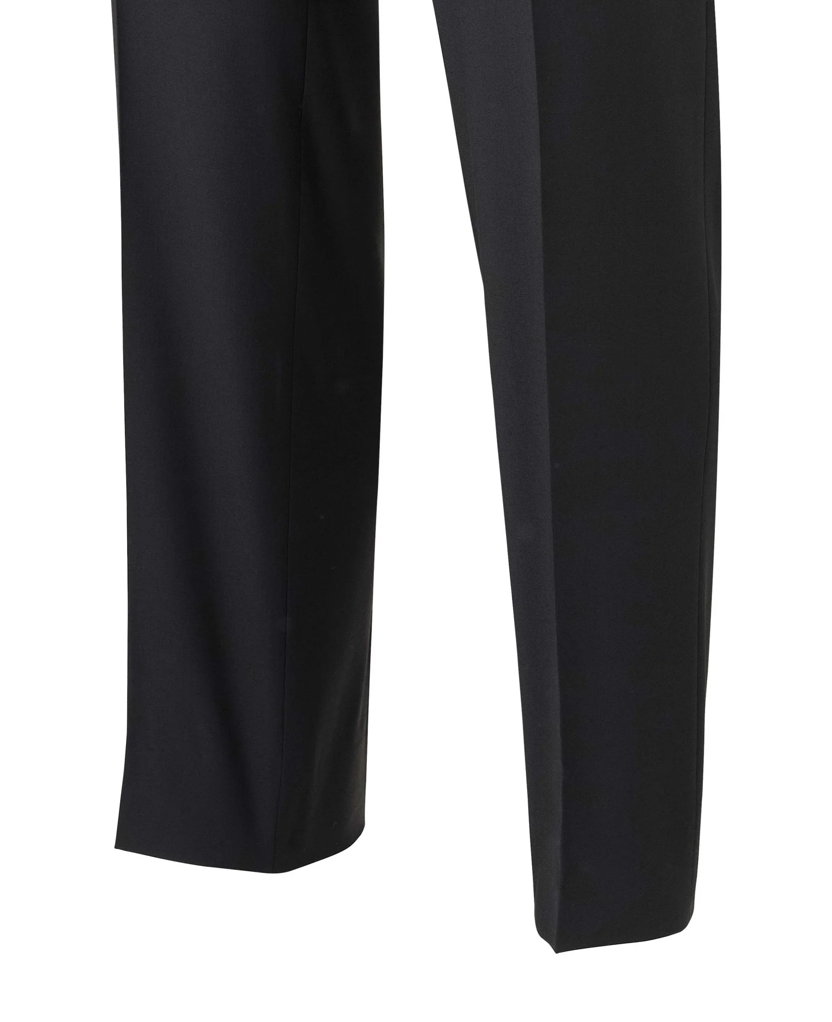 Black Wool Blend Suit Trousers - Image 4
