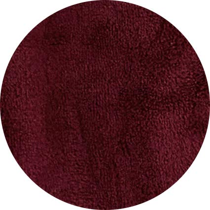Burgundy Fleece Dressing Gown - Image 8