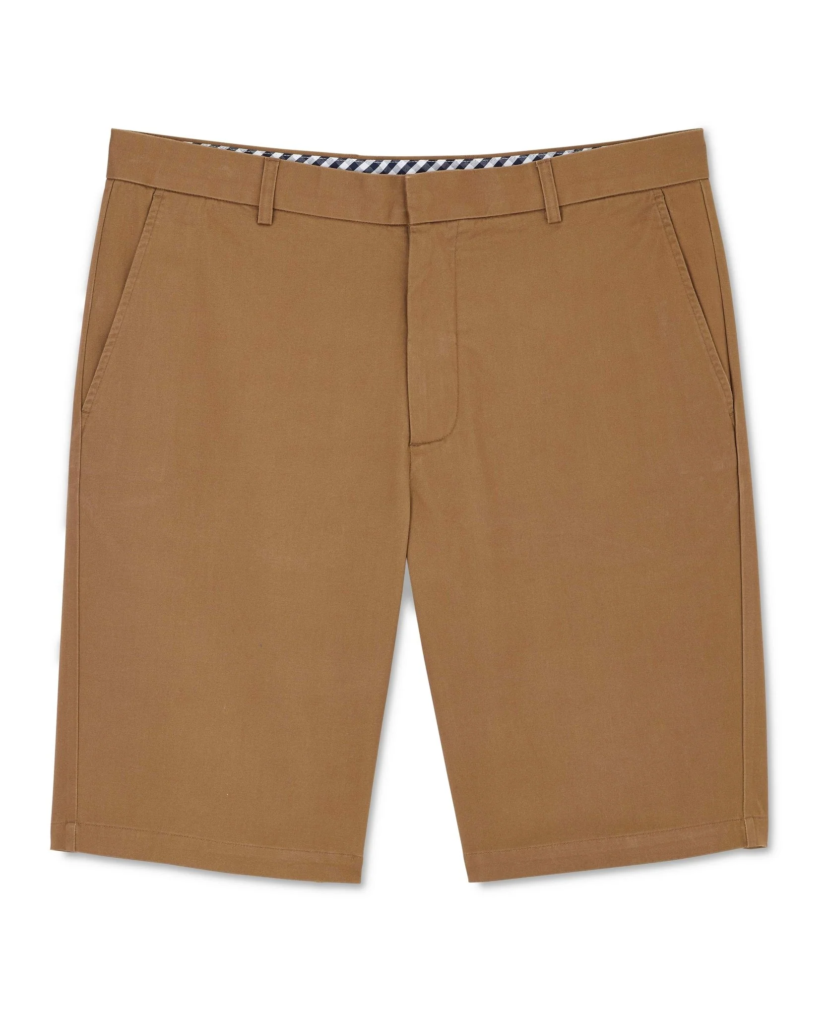 Cappuccino Stretch Cotton Tailored Fit Chino Shorts - Image 4