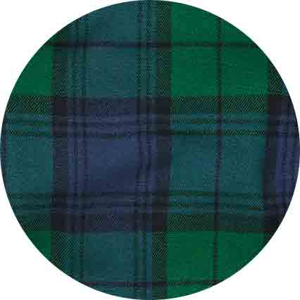 Green Blue Brushed Cotton Twill Window Check Lounge Pants - Image 8