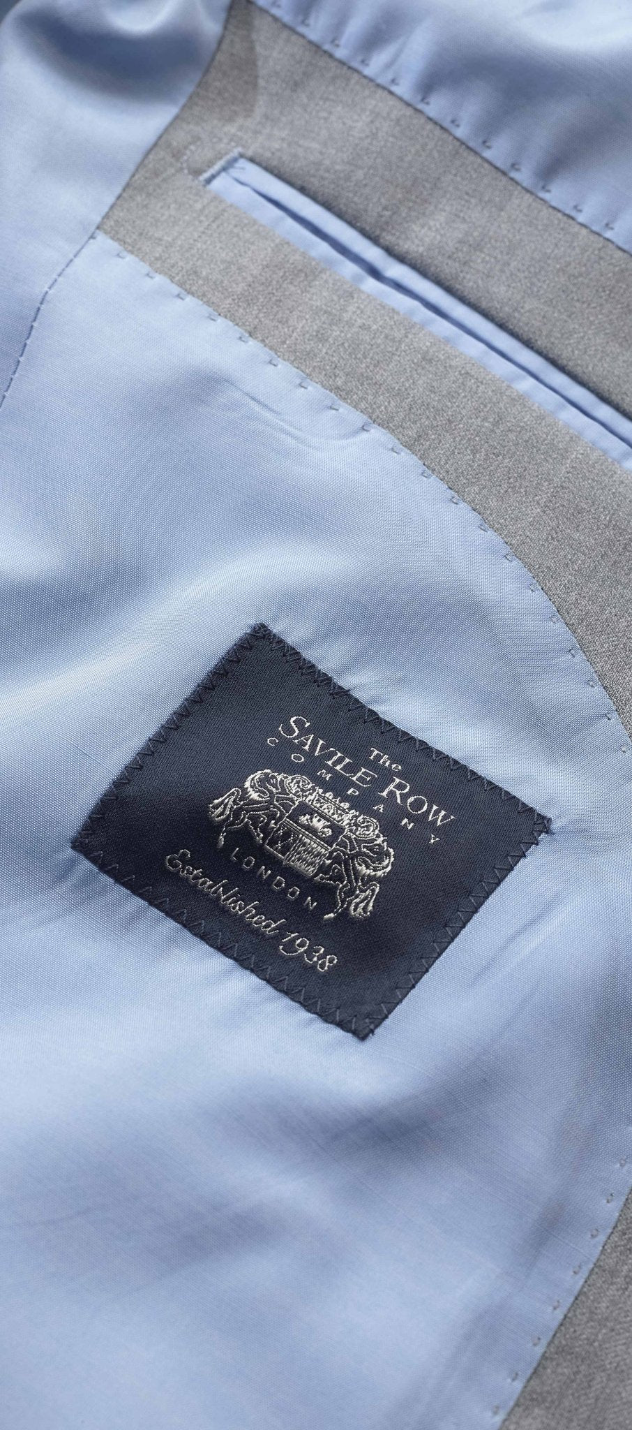 Mid-Grey Wool-Blend Tailored Suit - Image 5