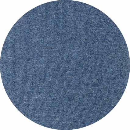 Navy Blue Merino Wool Cashmere Zip Neck Long Sleeve Polo Shirt - Image 5