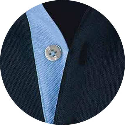 Navy Classic Fit Short Sleeve Polo Shirt - Image 10