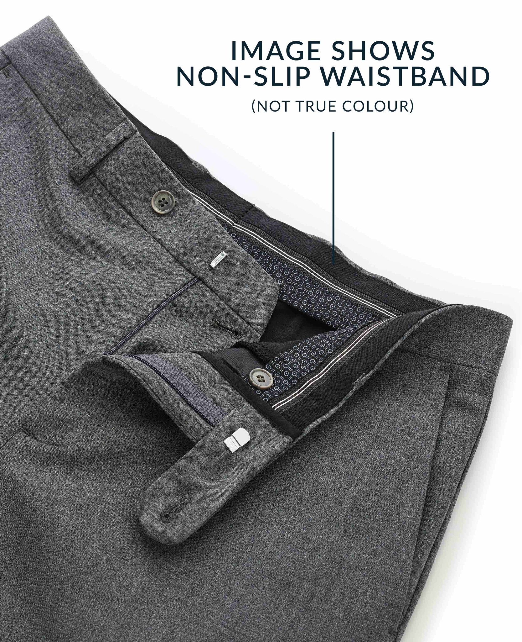 Navy Stripe Double-Breasted Suit - Image 9