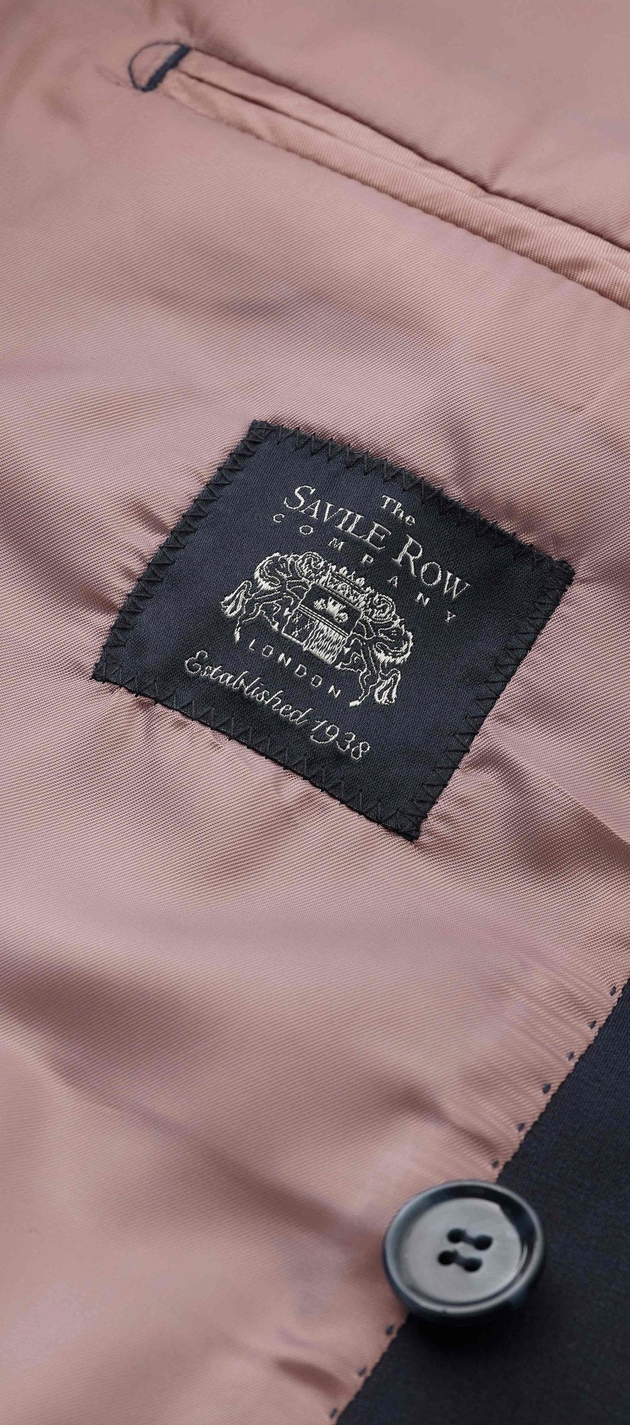 Navy Wool-Blend Double-Breasted Suit - Image 7