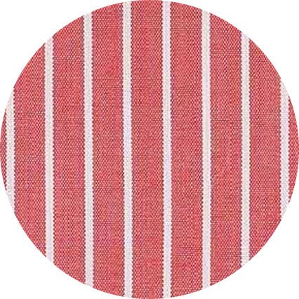 Red White Reverse Stripe Cutaway Collar Slim Fit Formal Shirt - Double Cuff - Image 7