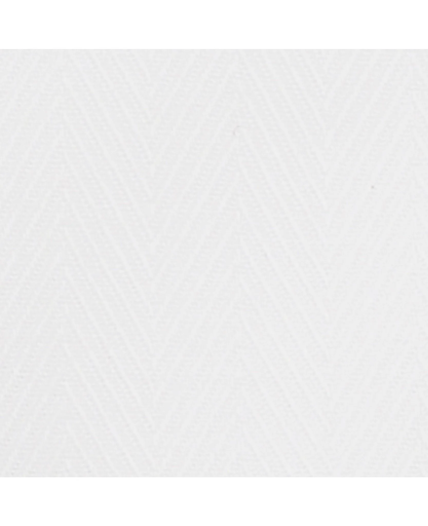 White Herringbone Classic Fit Non-Iron Formal Shirt - Double Cuff - Image 8